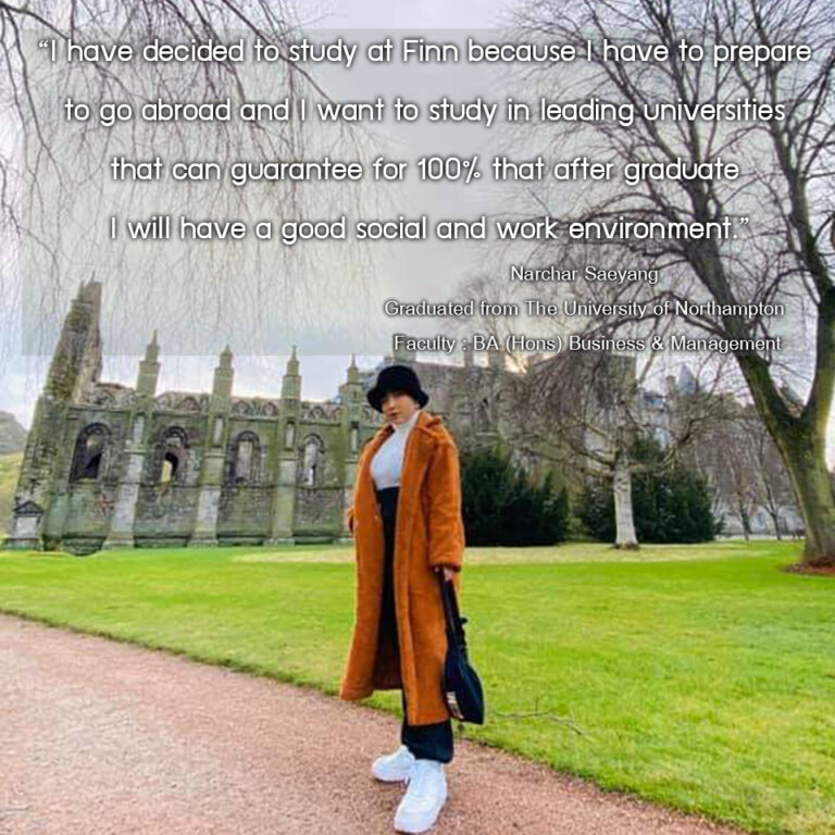 Nutthapon Toncharoenphong (News) Graduated from The University of Northampton  Faculty : BA (Hons) Business & Management