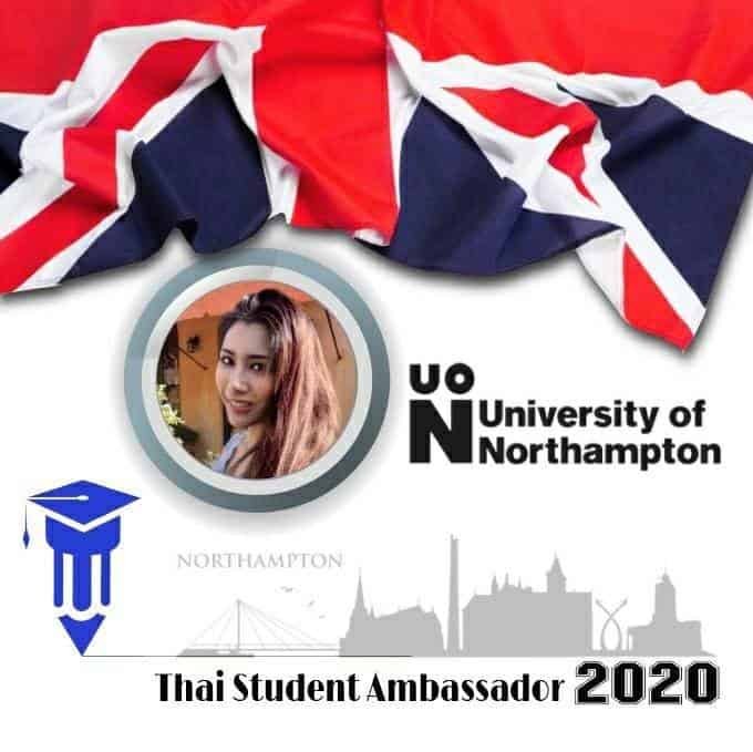 , ขอแสดงความยินดีกับ น้องเฟิร์น นส. ศิรดา ประเดิม นักเรียน Finn รุ่น 15 🏆 ได้รับคัดเลือกเป็น Ambassador แห่ง University of Northampton (UON)