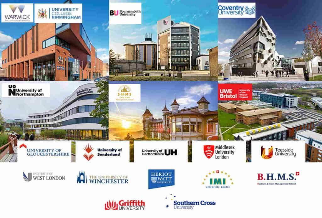 มหาวิทยาลัยอังกฤษชั้นนำ