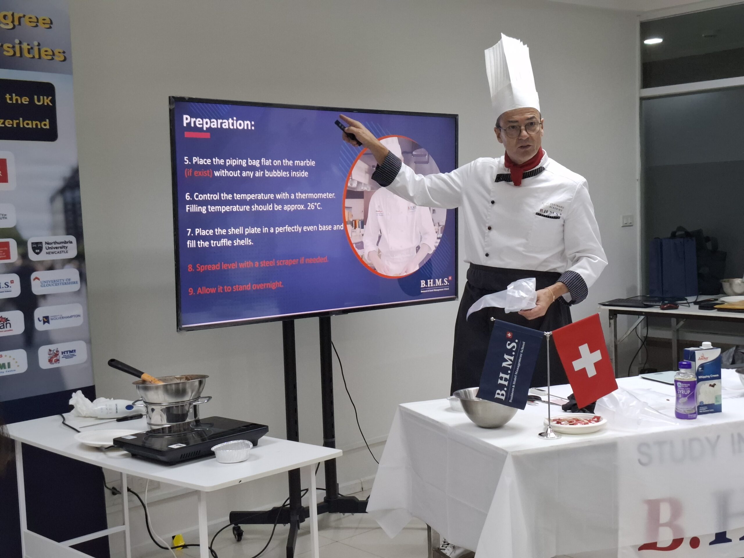 , Here’s a quick recap of our world-class Chocolate Workshop at Finn!