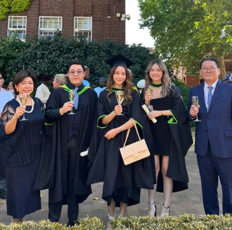 Parkin Srisunpang (Bomb) graduated from the University of Gloucestershire with a BA (Hons) in International Business and earned an MA in Management and Marketing from Regent’s University London.